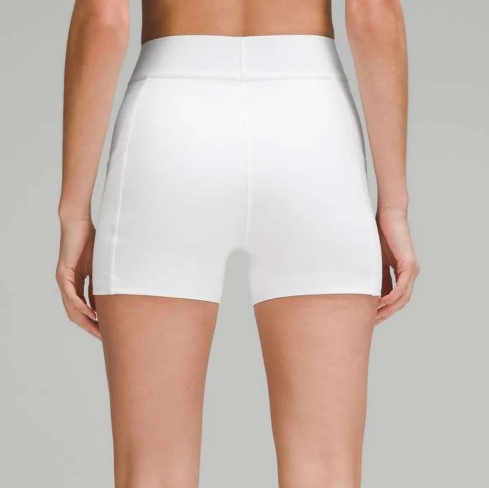 NWT Lululemon athletica White High-Rise Athletic Shorts